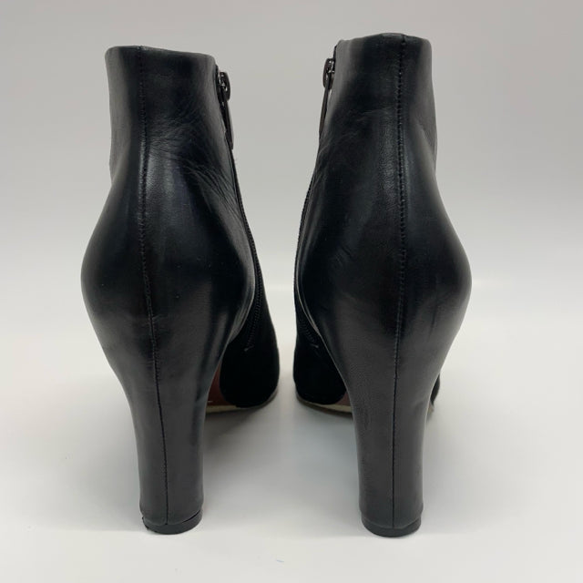 Sam Edelman Size 9 Women's Black Patchwork Heel Booties