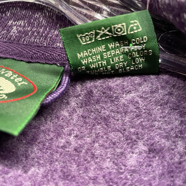 Stillwater Supply Women's Size 2x Purple Tweed Zip Up Jacket