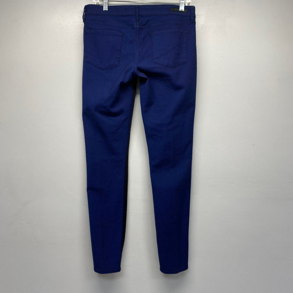 Articles of Society Size 27 (2-4) Women's Blue-Black Color Block Boot Cut Jeans