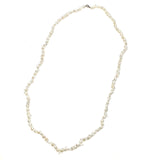 Pearl and Crystal Strand  Necklace
