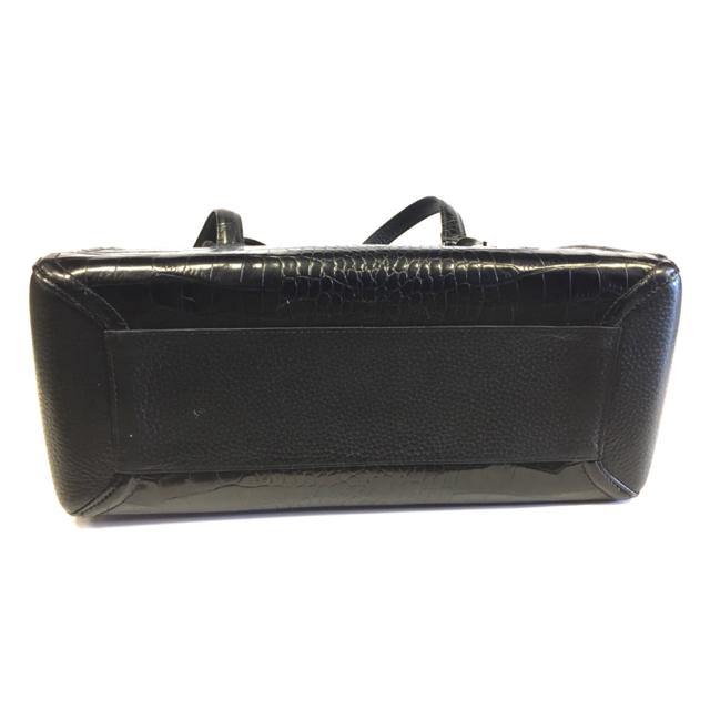 Brighton Black Snakeskin Leather Handbag - Treasures Upscale Consignment