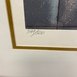 Paint can and brush - signed Lithograph by James Carter