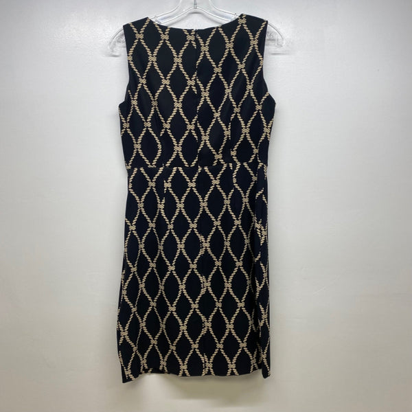 CB Established 1962 Women's Size S-6 Black-Tan Pattern Jumper Dress