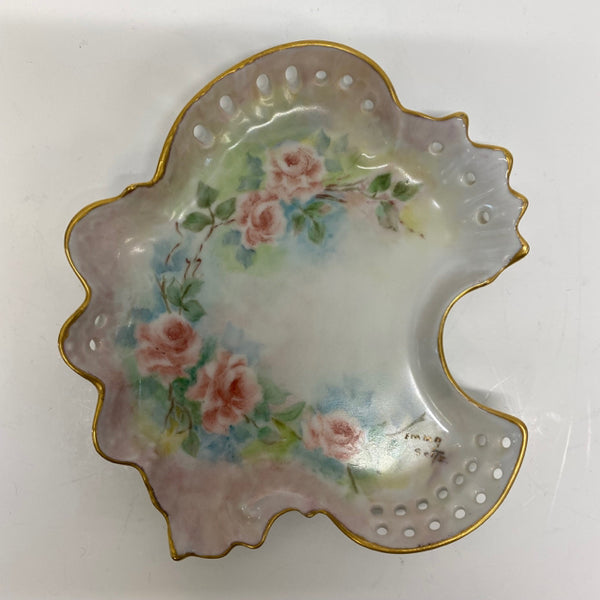 Tray Floral Handpainted by Emma Seitz