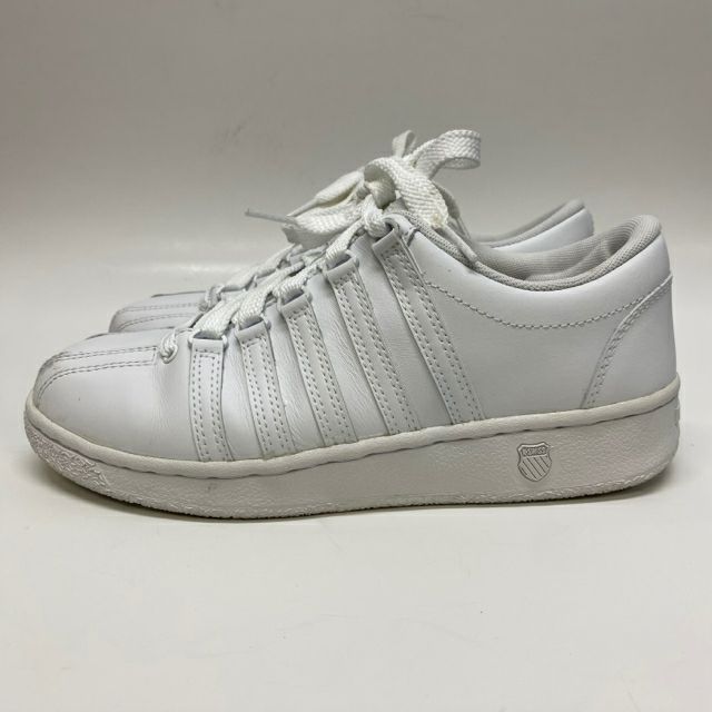 K.Swiss Size 6.5 Women's White Solid Lace Up Sneakers