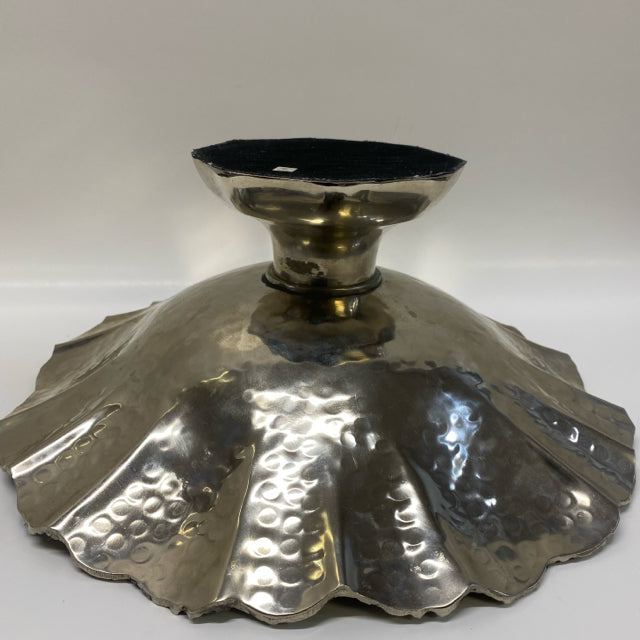 Vintage Ornate Silver Metal Footed Bowl