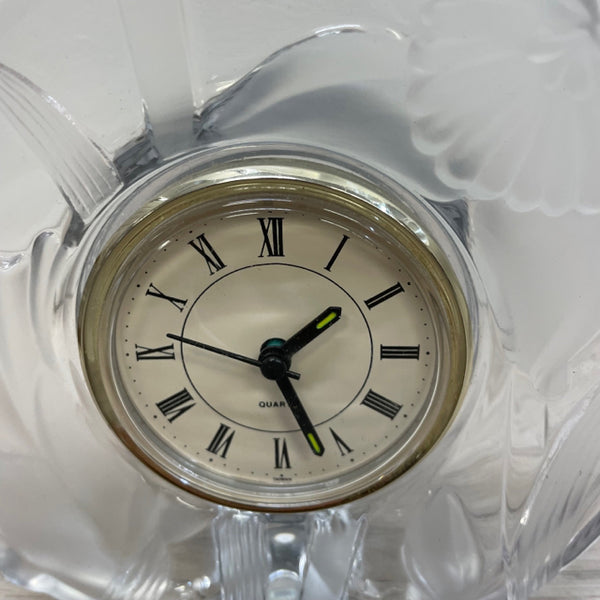 Quartz Clear Crystal Clock