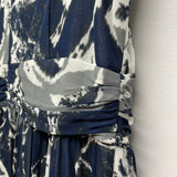 Coldwater Creek Size XL-18 Women's Black-Multi Pattern Sleeveless Dress