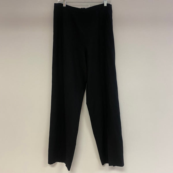 Coldwater Creek Women's Size 16 Black Solid Pull On Pants