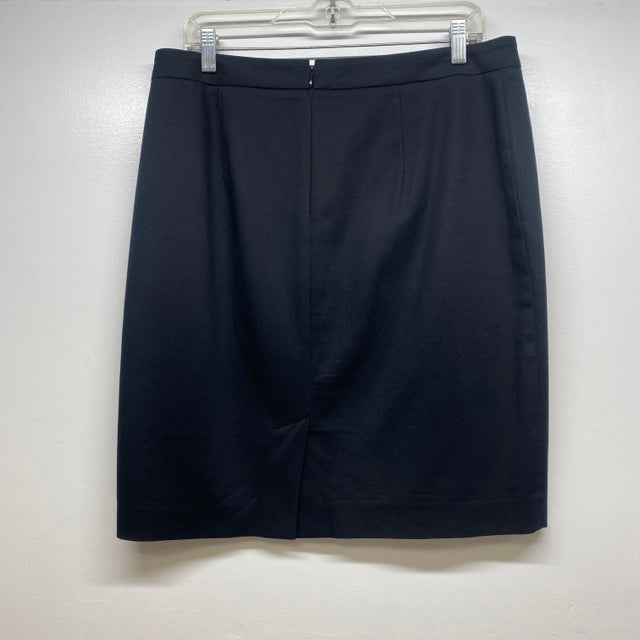 Cabi Women's Size 10 Black Solid Pencil-Knee Skirt