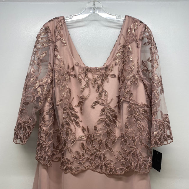 Le Boss Women's Size 18 W Blush Embroidered Maxi Dress – Treasures Upscale  Consignment