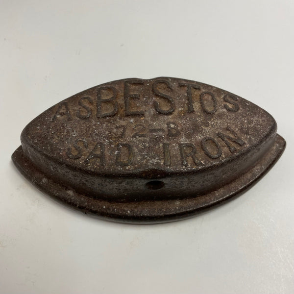 Antique- Vintage Asbestos 72-B Sad Iron