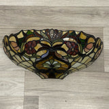 Tiffany Style Multicolor Stain Glass Sconce