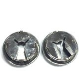 Sterling Silver Navajo button covers