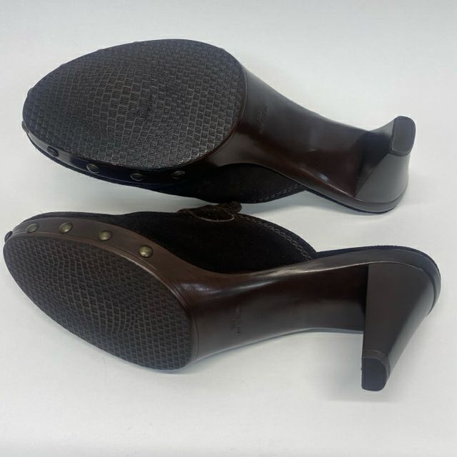 Stuart Weitzman Size 8 Women's Brown Solid High Heel - Mules Shoes
