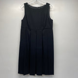 Cabi Size 10-M Women's Black Solid Sleeveless Dress