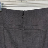 Express Women's Size 8 Black-White Tweed Pencil-Knee Skirt