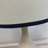 Table Top Beige Ceramic Lamp