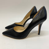 Nine West Size 8.5 Women's Black Solid Pump Shoes