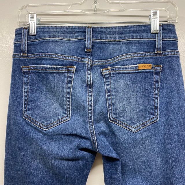 Joe's Women's Size 26-2 Blue Distressed Skinny Jeans